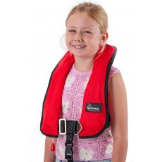 Bluewave Childs Red Automatic 150N Gas Lifejacket with harness - Grade A Bluewave Childs Red Automatic 150N Gas Lifejacket with harness - Grade A