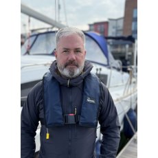 Bluewave 150N Navy Manual 'Pull Cord to Inflate' Gas Lifejacket - Grade A Bluewave 150N Navy Manual 'Pull Cord to Inflate' Gas Lifejacket - Grade A
