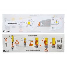 Crewsaver EXOLOK Tamper Sticker Crewsaver EXOLOK Tamper Sticker