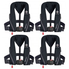 Set Of Four Black Crewsaver Crewfit Sport Manual 165N Plus Storage Bag Set Of Four Black Crewsaver Crewfit Sport Manual 165N Plus Storage Bag